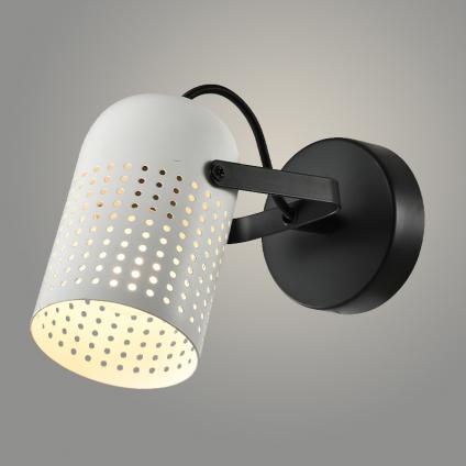 Спот 23960/1 BK+WH черный/белый 1x40W E27 h135, 24